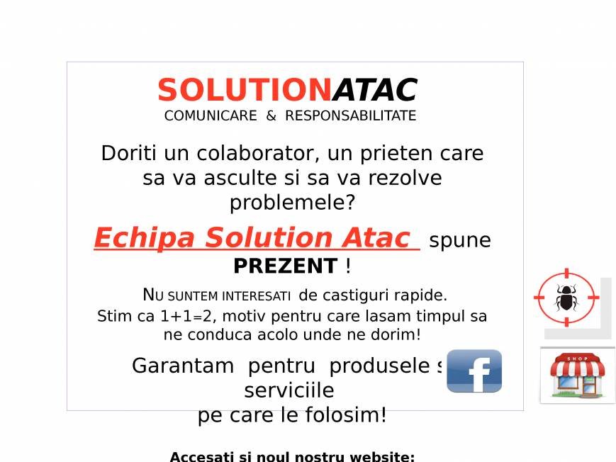  Pricelists of SC SOLUTION ATAC SRL Soseaua Chitilei, numar 67, sector 1 - Photo 2 of 6