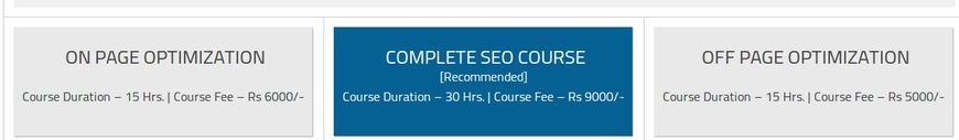  Pricelists of SEO-Institute 101 C â€“ Kundan Nivas, - Photo 1 of 1