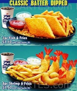  Pricelists of Long John Silver's @ Tampines Mall 4 Tampines Central 5,  - Photo 11 of 16