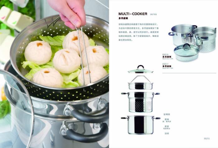 stainless steel multi-cooker Profile Photos of OEM cookware manufacturer for top kitchen brands in the world No. 49 district, Pingnan - Photo 10 of 30
