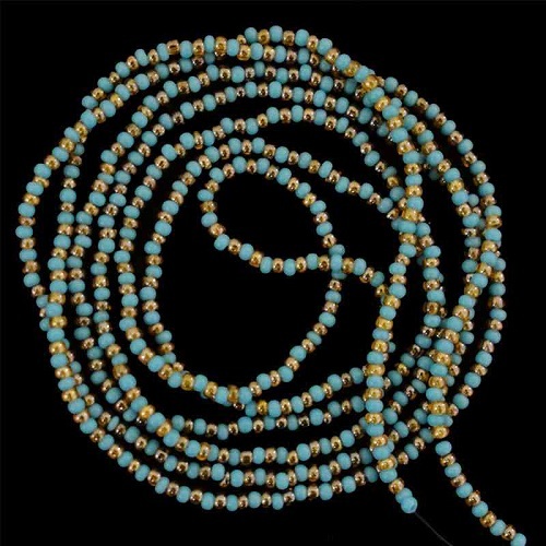 Preciosa Seed Bead Strings in Sky Blue and Creamy Gold Color<br />
Style: Preciosa Seed Bead Strings <br />
Size of Bead: 15/0<br />
Price: INR 99.00 Products of Embroidery Material E-71, 2nd Floor, Sector-6 - Photo 4 of 4 Preciosa Seed Bead Strings in Sky Blue and Creamy Gold Color<br />
Style: Preciosa Seed Bead Strings <br />
Size of Bead: 15/0<br />
Price: INR 99.00 Products of Embroidery Material E-71, 2nd Floor, Sector-6 - Photo 4 of 4