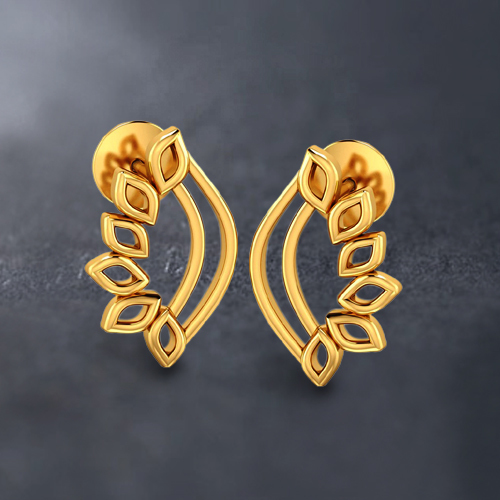 PEAKING FLOWER EARRING Earrings of Aurum Tree GE â€“ 150, Rajdanga Main Road 1st floor, EKTP - Photo 9 of 10