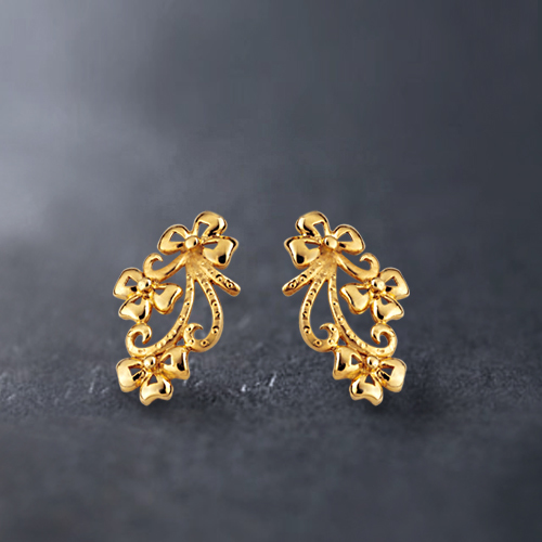 FALLING FLOWER EARRING Earrings of Aurum Tree GE â€“ 150, Rajdanga Main Road 1st floor, EKTP - Photo 5 of 10