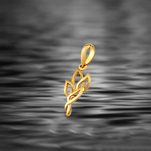 THE RAISED LEAF PENDANT  Pendants of Aurum Tree GE â€“ 150, Rajdanga Main Road 1st floor, EKTP - Photo 2 of 12