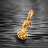 RIBBON EFFECT PENDANT , Aurum Tree, Kolkata