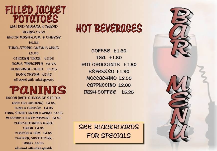  Pricelists of The Kings Arms Ludham High Street Ludham - Photo 1 of 8