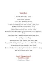 Menus & Prices, Kings Head Hotel Dereham, Dereham