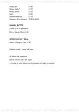 Menus & Prices, Shahee Bhelpoori, Norbury