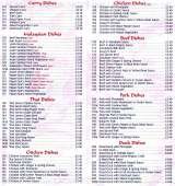 Menus & Prices, The Rice Hut Chinese Takeaway, Penge