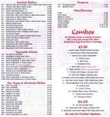 Menus & Prices, The Rice Hut Chinese Takeaway, Penge