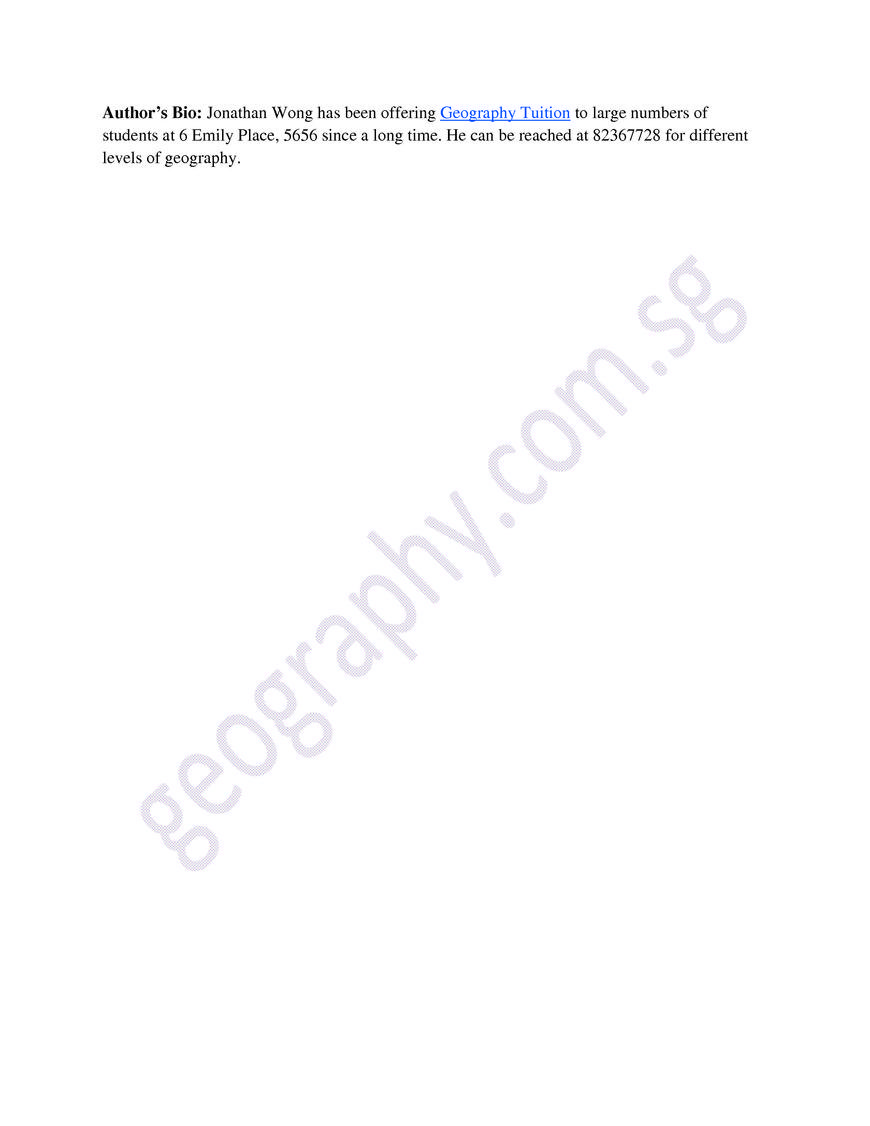 Pricelists of Geography Tutor 170 Upper Bukit Timah Shopping Centre - Photo 3 of 4