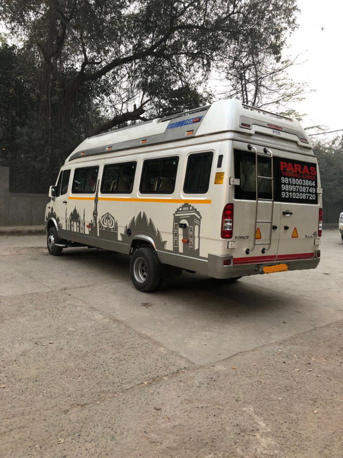  Exterior of Tempo Traveller hire, Mini Bus and Bus Hire Rental Delhi Paras Interna 365, Third Floor, Aggarwal Modern Bazar, Plot No. C-33, Lawrence Road - Photo 4 of 6