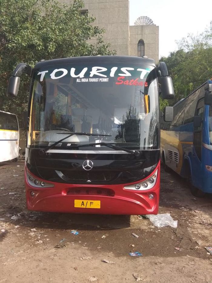  Exterior of Tempo Traveller hire, Mini Bus and Bus Hire Rental Delhi Paras Interna 365, Third Floor, Aggarwal Modern Bazar, Plot No. C-33, Lawrence Road - Photo 3 of 6