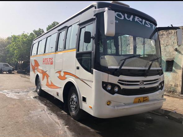  Exterior of Tempo Traveller hire, Mini Bus and Bus Hire Rental Delhi Paras Interna 365, Third Floor, Aggarwal Modern Bazar, Plot No. C-33, Lawrence Road - Photo 2 of 6