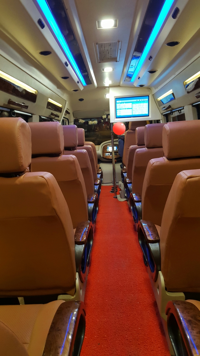  Interior of Tempo Traveller hire, Mini Bus and Bus Hire Rental Delhi Paras Interna 365, Third Floor, Aggarwal Modern Bazar, Plot No. C-33, Lawrence Road - Photo 2 of 5