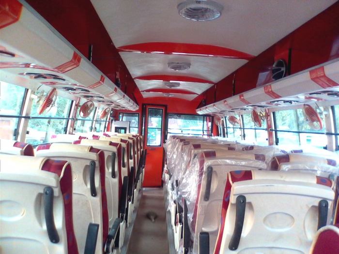  Interior of Tempo Traveller hire, Mini Bus and Bus Hire Rental Delhi Paras Interna 365, Third Floor, Aggarwal Modern Bazar, Plot No. C-33, Lawrence Road - Photo 5 of 5