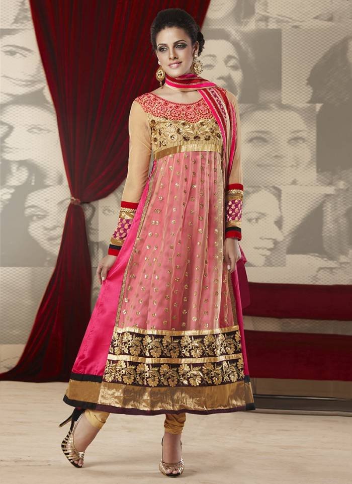 Anarkali suits Profile Photos of Sky Sarees Plot No : 13, First Floor,  Bhathena-2 - Photo 19 of 23