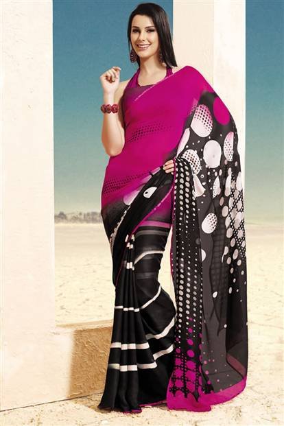 Printed sarees Profile Photos of Sky Sarees Plot No : 13, First Floor,  Bhathena-2 - Photo 9 of 23