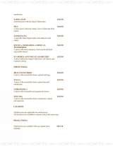 Menus & Prices, Pasta Fresca Da Salvatore @ Boat Quay, Singapore