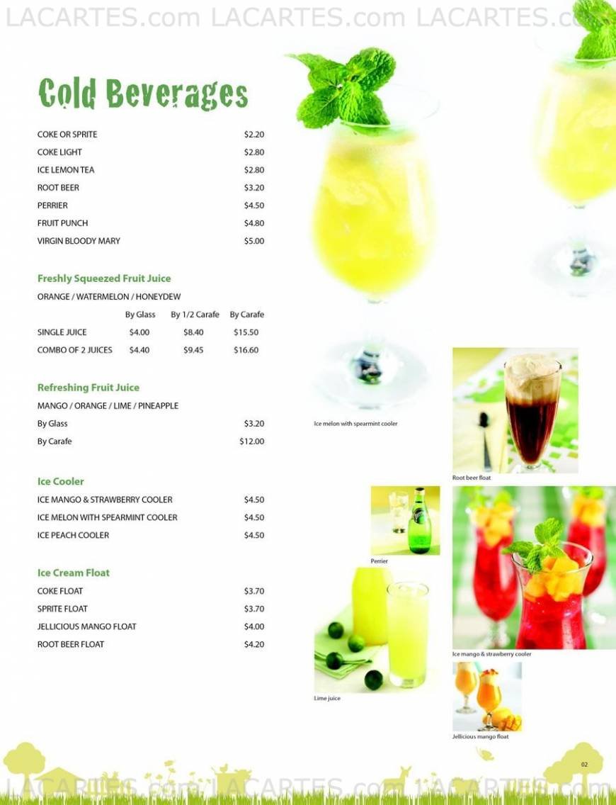  Pricelists of Jackâ??s Place Restaurant  @ Ang Mo Kio  Blk 730 Ang Mo Kio Ave 6 - Photo 3 of 10