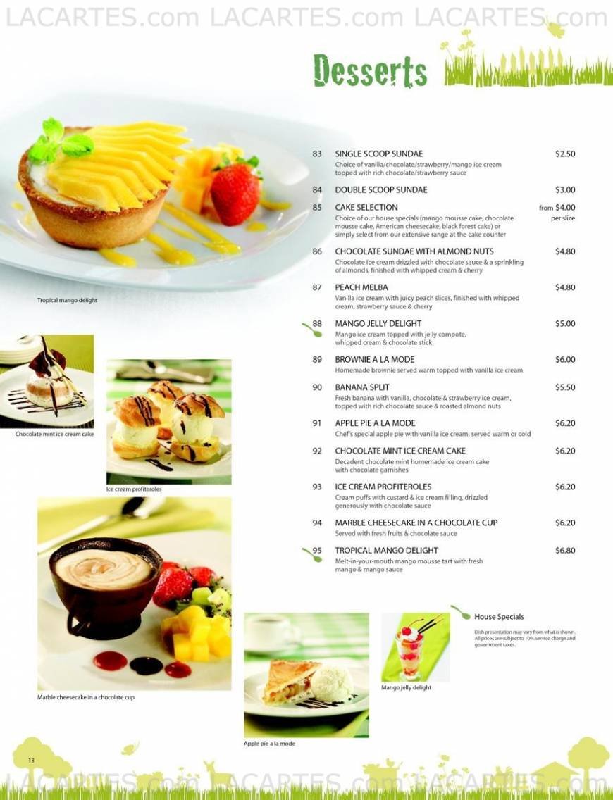  Pricelists of Jackâ??s Place Restaurant  @ Ang Mo Kio  Blk 730 Ang Mo Kio Ave 6 - Photo 6 of 10