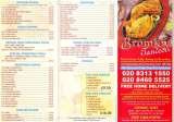 Menus & Prices, Bromley Tandoori Indian Takeaway, Bromley