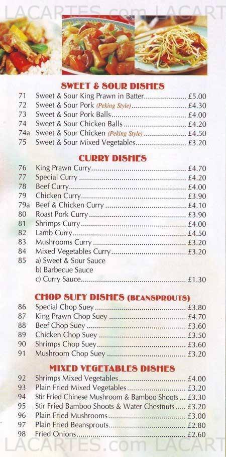  Pricelists of Happy Garden Chinese Takeaway 169 Homesdale Road - Photo 5 of 8