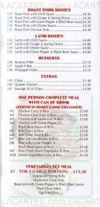 Menus & Prices, Happy Garden Chinese Takeaway, Bromley