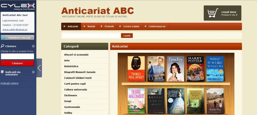  Pricelists of Anticariat ABC Librarie anticariat Lapusneanul - Photo 1 of 1