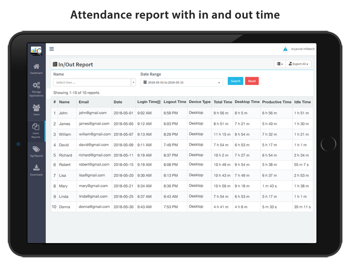  New Album of TimenTask â€“ Employee Monitoring Tool 1291 E. Hillsdale Blvd. Ste 205 - Photo 3 of 3