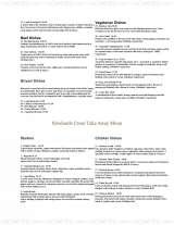 Menus & Prices, Poppadom Restaurant, Newlands Cross