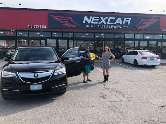 Used Car Sold Happy Client Photo of Nexcar Auto Sales & Leasing 1235 Finch Ave West - Photo 72 of 77