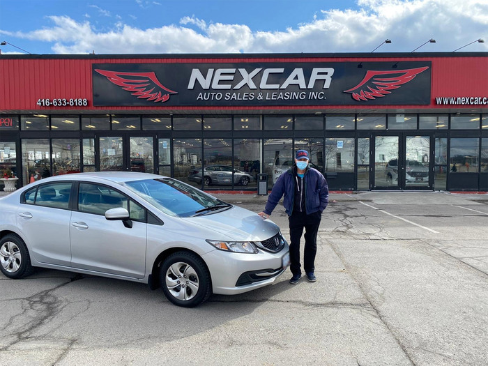 Come visit our used car dealership in Toronto!<br />
Another Honda Civic was just sold here! Happy Client Photo of Nexcar Auto Sales & Leasing 1235 Finch Ave West - Photo 2 of 77 Come visit our used car dealership in Toronto!<br />
Another Honda Civic was just sold here! Happy Client Photo of Nexcar Auto Sales & Leasing 1235 Finch Ave West - Photo 2 of 77