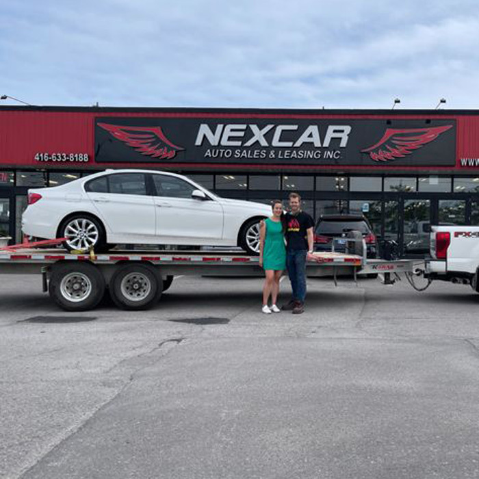 2018 BMW 3 Series Diesel Shipped To London Ontario Happy Client Photo 2 of Nexcar Auto Sales & Leasing 1235 Finch Ave West - Photo 10 of 77