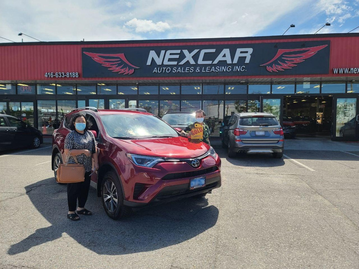 2020 Toyota RAV4 LE AWD Sold to Our Happy Customer Happy Client Photo 2 of Nexcar Auto Sales & Leasing 1235 Finch Ave West - Photo 8 of 77