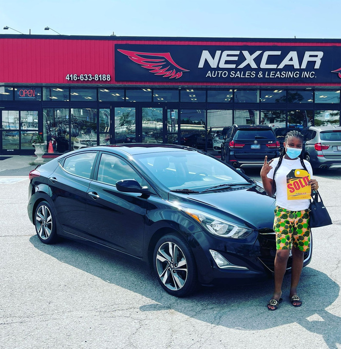 2016 Hyundai Elantra GLS has SOLD! Happy Client Photo 2 of Nexcar Auto Sales & Leasing 1235 Finch Ave West - Photo 39 of 77