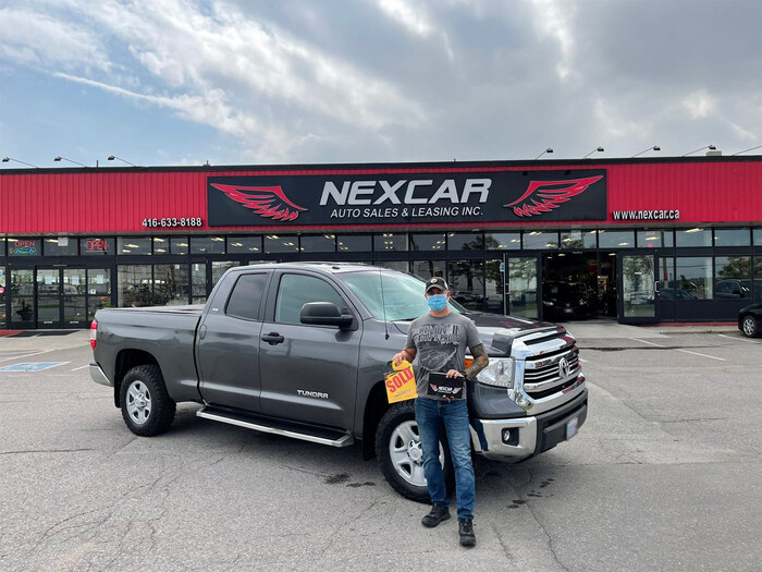 2017 Toyota Tundra Happy Client Photo 2 of Nexcar Auto Sales & Leasing 1235 Finch Ave West - Photo 21 of 77