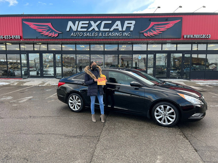 2014 Hyundai Sonata Happy Client Photo 2 of Nexcar Auto Sales & Leasing 1235 Finch Ave West - Photo 25 of 77