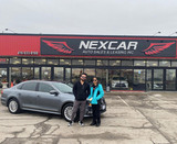 Happy Client with a Volkswagen Passat! Nexcar Auto Sales & Leasing 1235 Finch Ave West 