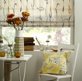 Roman Blinds and matching cushions available.