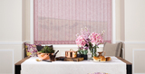Vertical Blinds in fresh colours., Victoria and Scarlet, Blinds, Curtains and Interiors, Wedmore