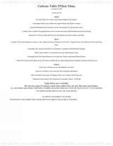 Menus & Prices, Carltons Restaurant - Preston, Preston