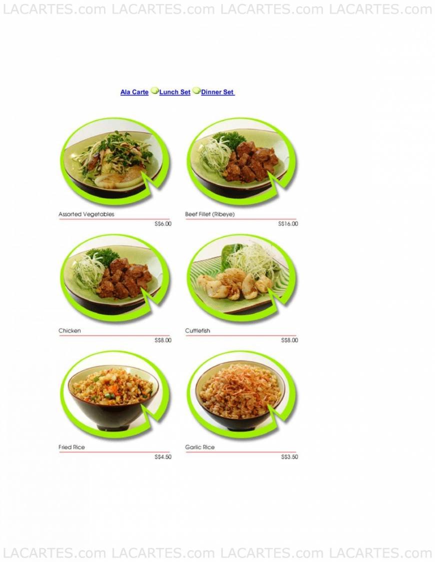  Pricelists of Sakae Sushi @ CPF Building (Robinson Road) 79 Robinson Road  - Photo 1 of 4