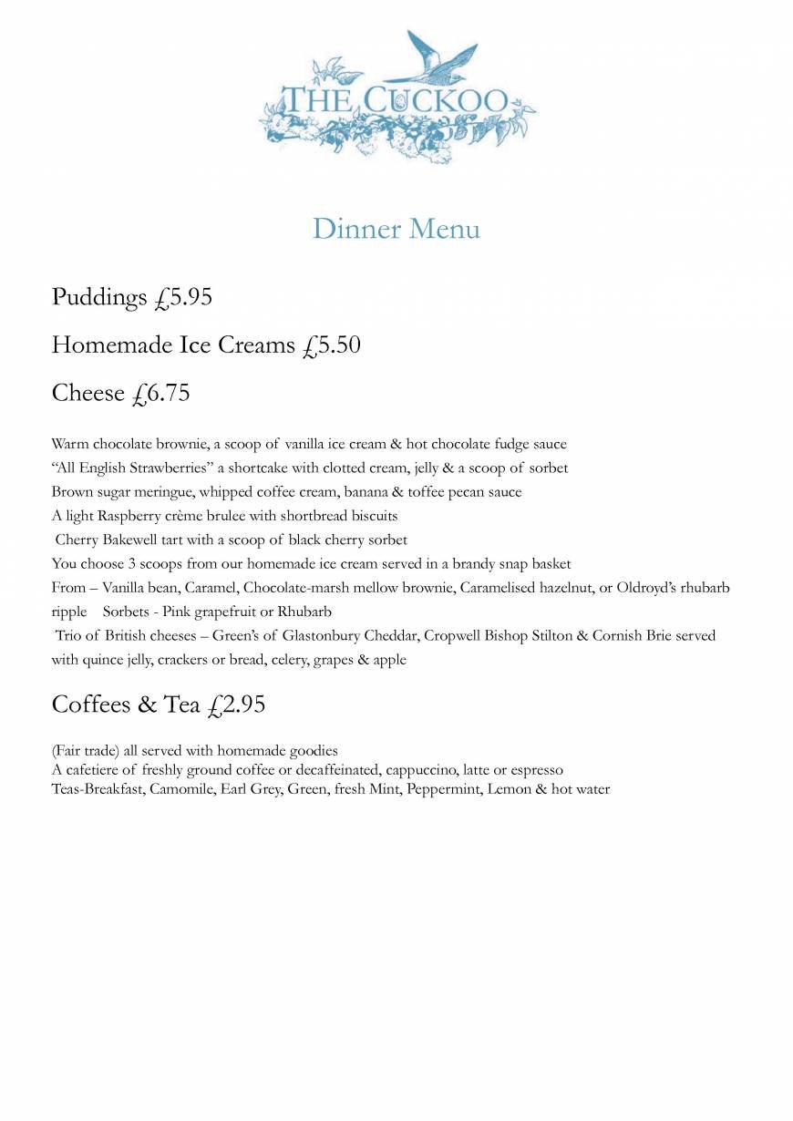  Pricelists of The Cuckoo Radley Green - Photo 3 of 8