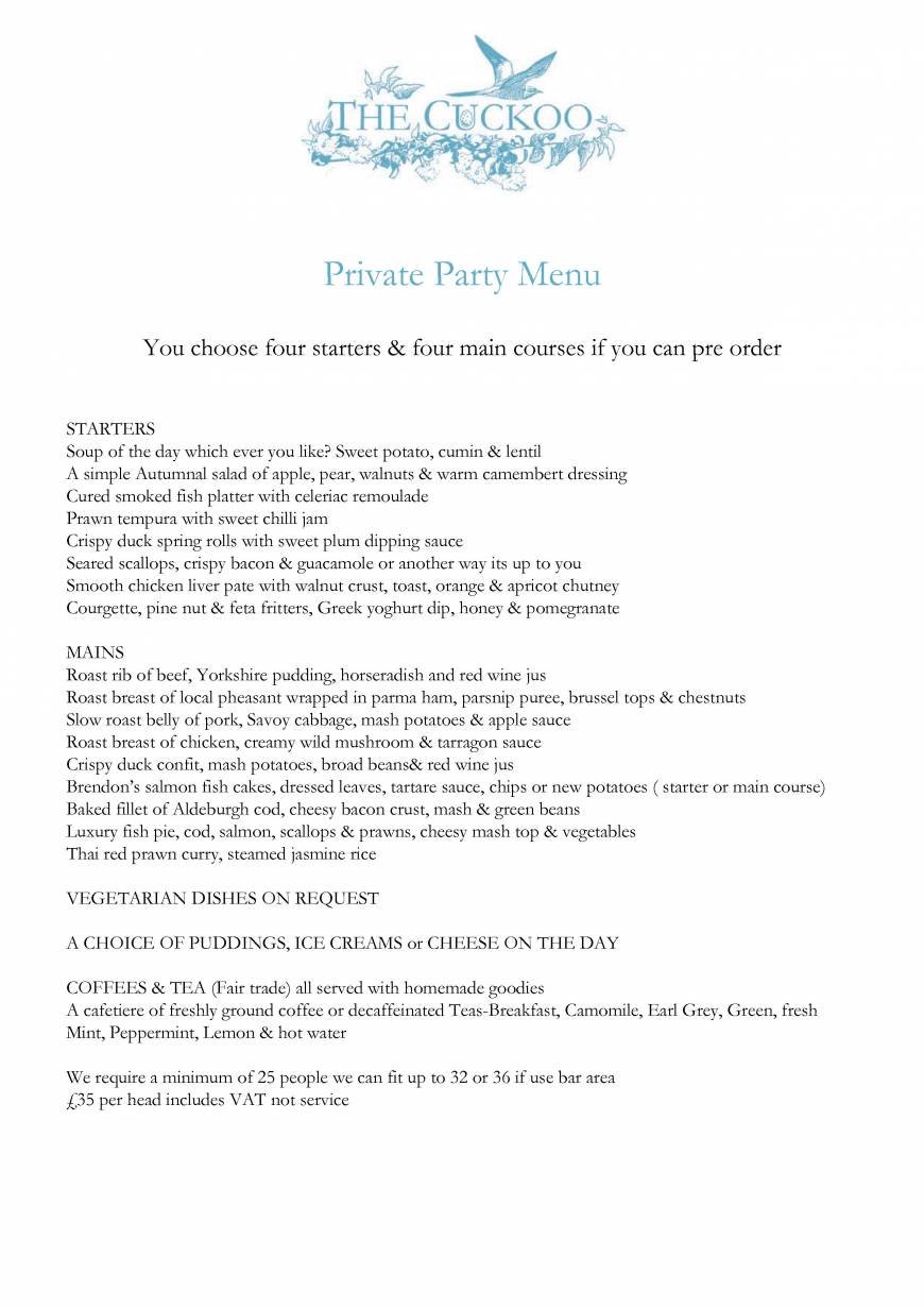  Pricelists of The Cuckoo Radley Green - Photo 5 of 8