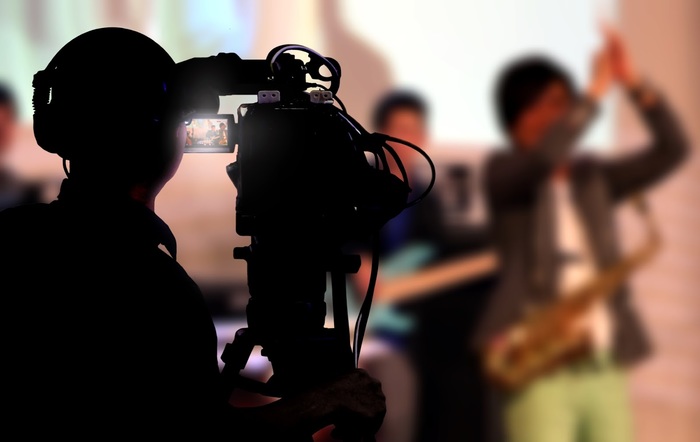 Cameraman shooting a live concert New Album of Music Video New York 199 Avenue T - Photo 7 of 11