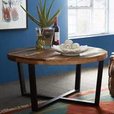 Taonga Furniture-Wood And Metal Coffee Table, Mansfield Woodhouse
