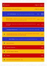 Menus & Prices, Pizza 151, Biggin Hill
