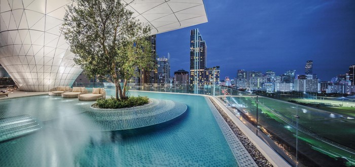 Infinity Pool at Waldorf Astoria Bangkok Waldorf Astoria Bangkok of Waldorf Astoria Bangkok 151 Ratchadamri Road - Photo 4 of 13