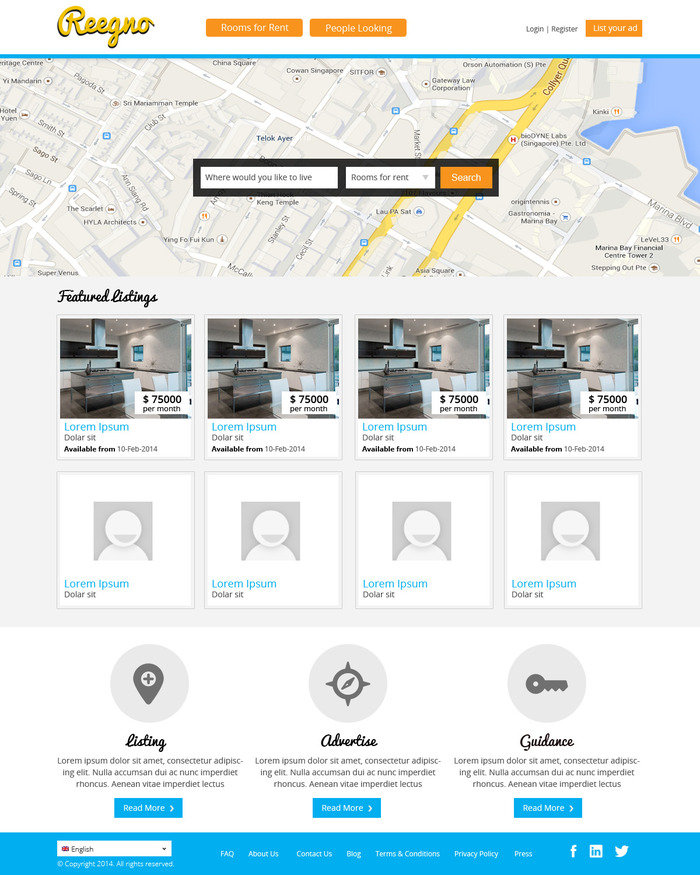 Responsive Wordpress Website for Realestate New Album of Pattronize InfoTech FD 212, First Block, Jain Cambrae East, Peelamedu - Photo 1 of 7